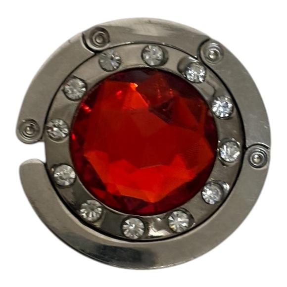 Crystal Lady Handbag Hook Table Custom Folding Bag Purse Handbag Hook Bag Hanger - Picture 6 of 7